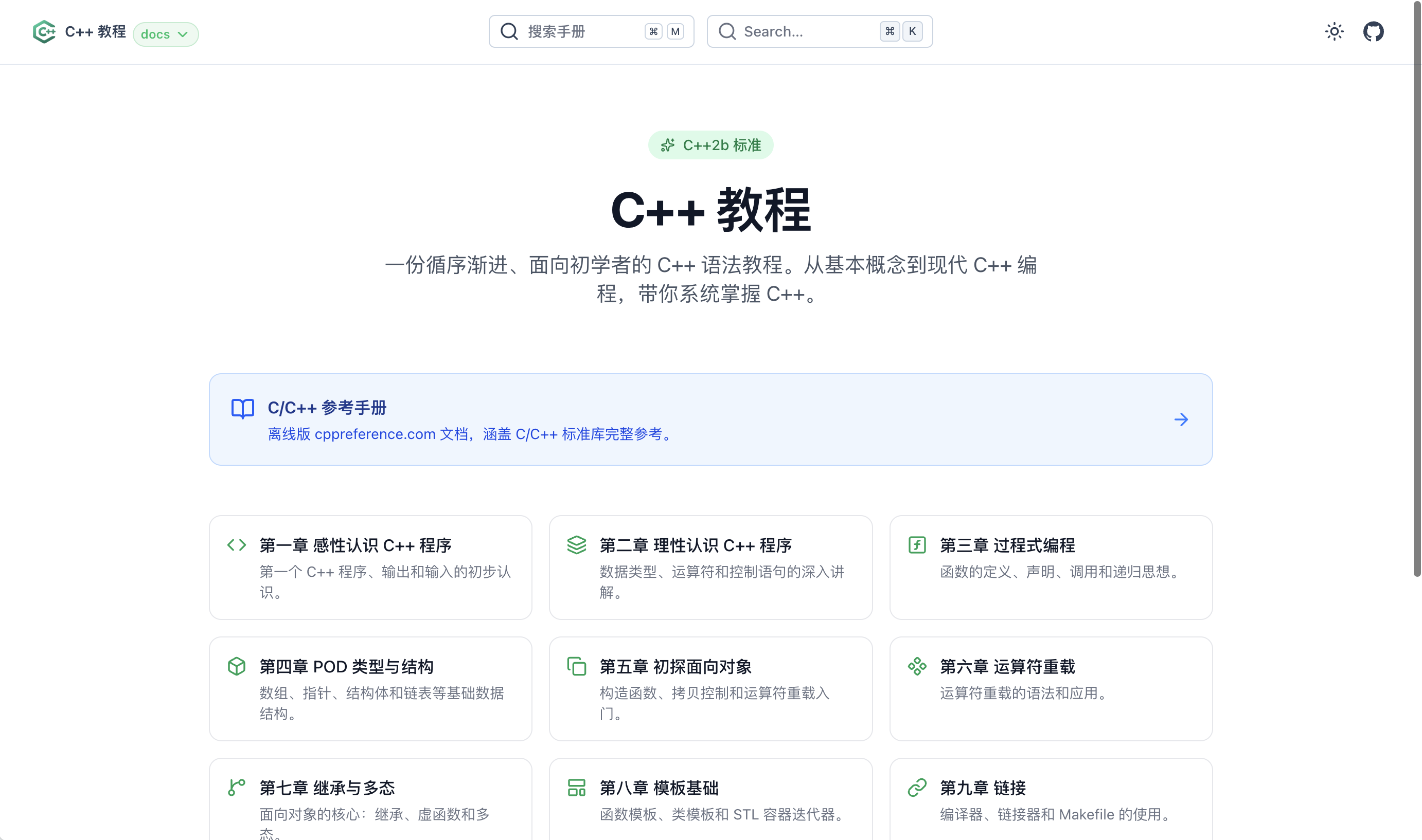 C++ 文档查看